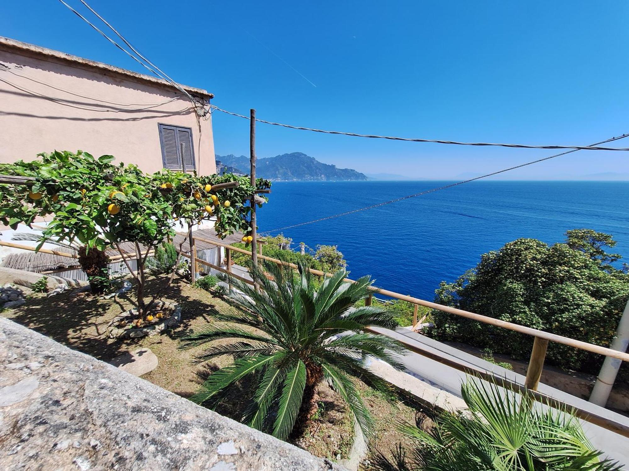 Villa Gianna Amalfi Coast Conca dei Marini Bagian luar foto