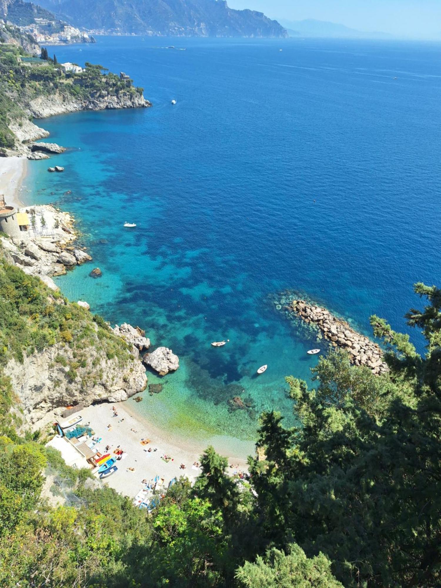 Villa Gianna Amalfi Coast Conca dei Marini Bagian luar foto