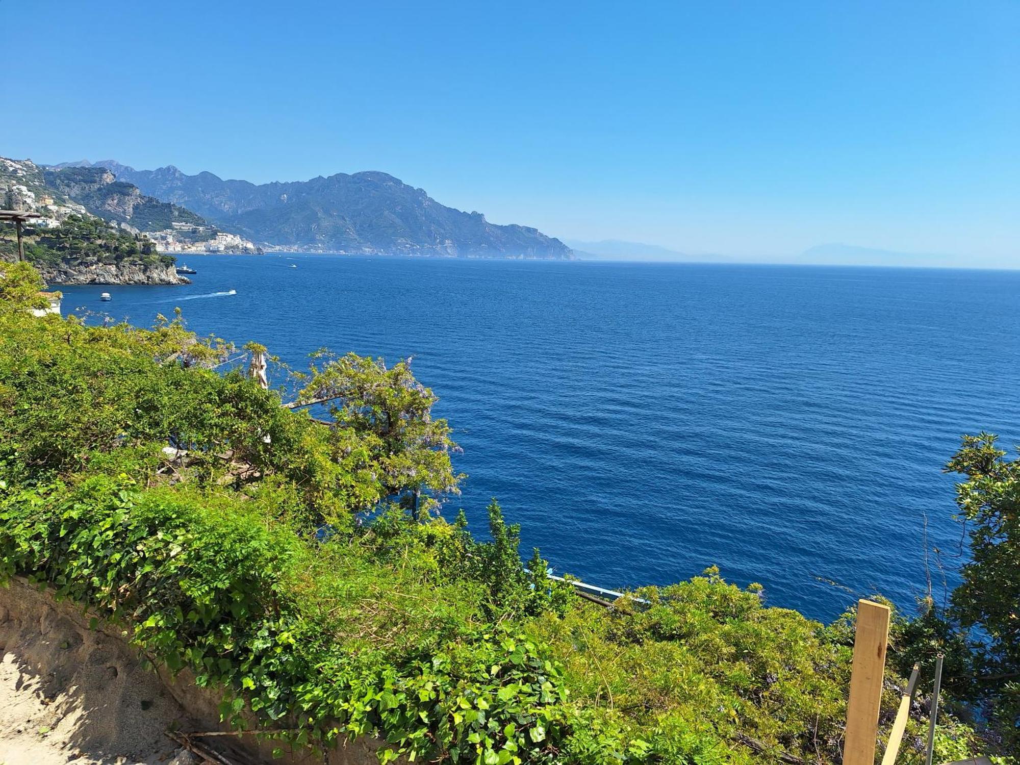 Villa Gianna Amalfi Coast Conca dei Marini Bagian luar foto