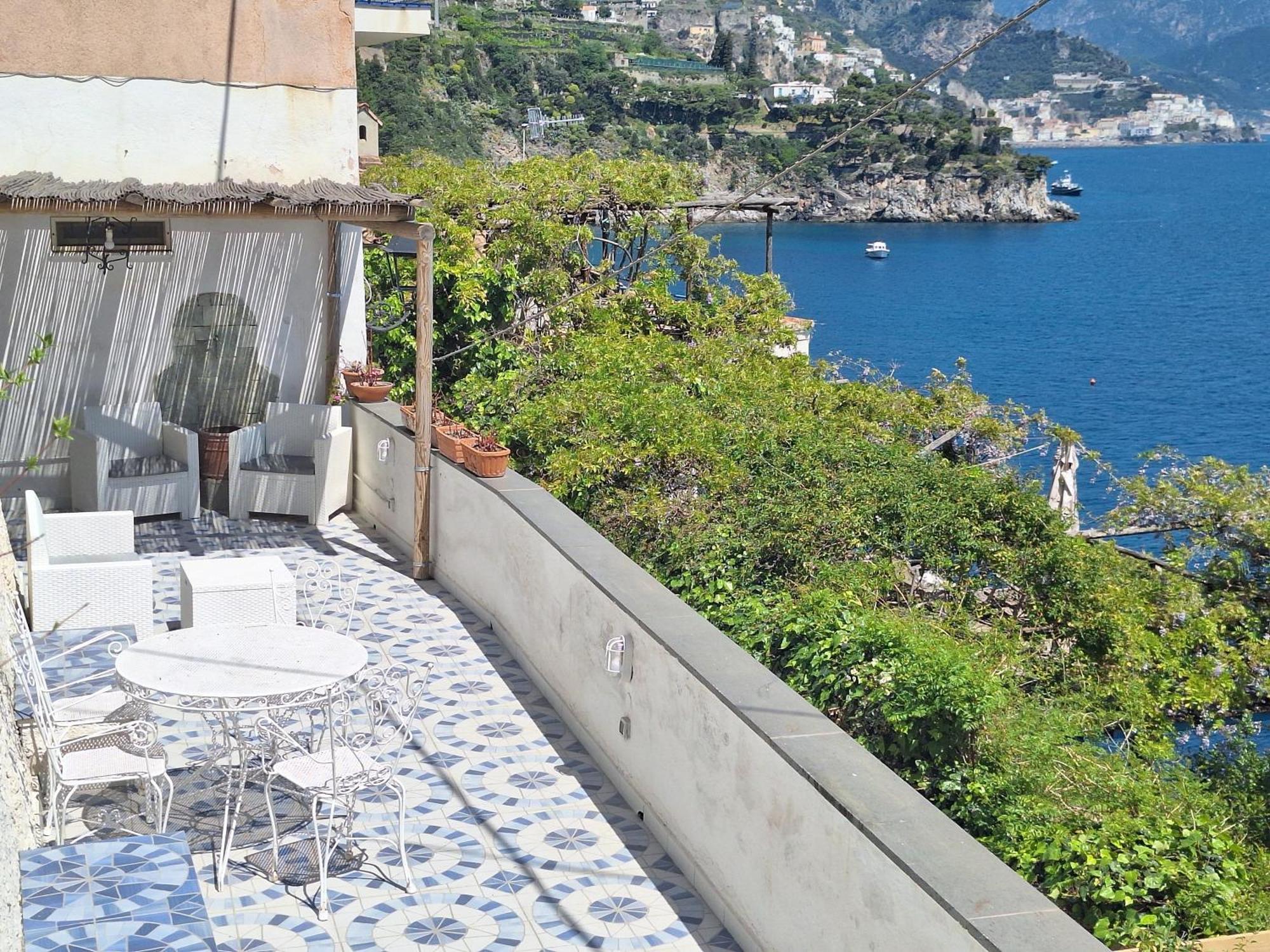 Villa Gianna Amalfi Coast Conca dei Marini Bagian luar foto